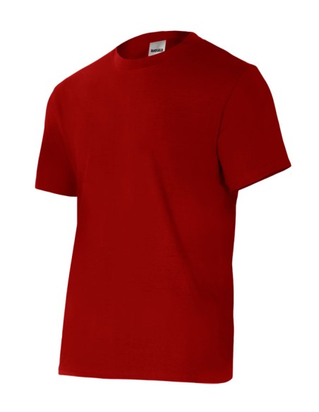 CAMISETA MANGA CORTA. ROJO TALLA S-3XL